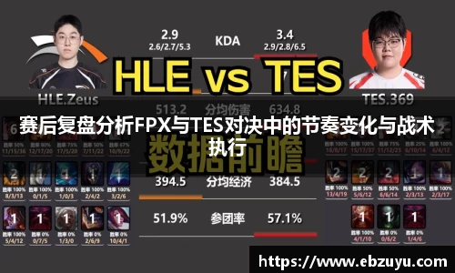 赛后复盘分析FPX与TES对决中的节奏变化与战术执行